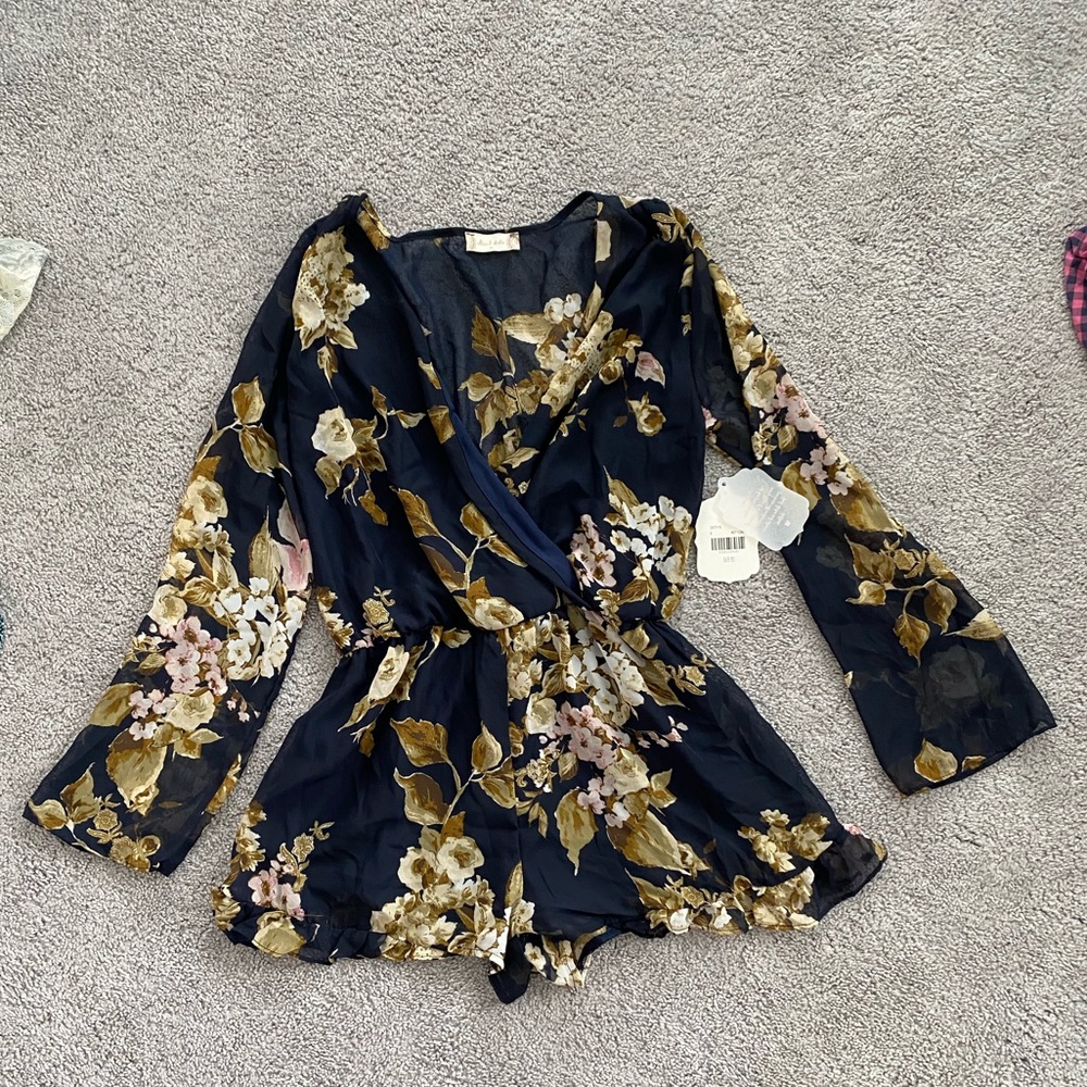 NWT Altar’d State long sleeve romper